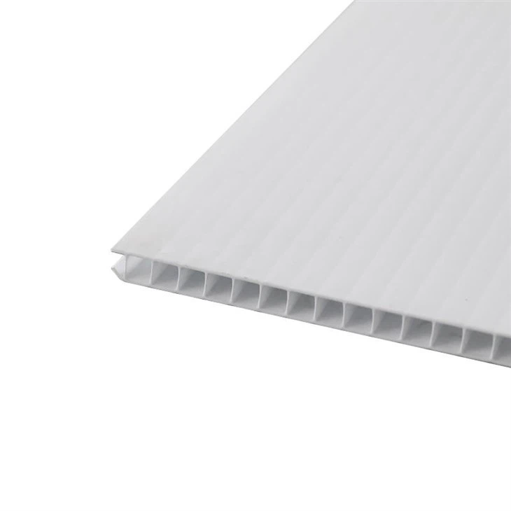 Twin Wall Polypropylene Plastic Corrugated Sheet